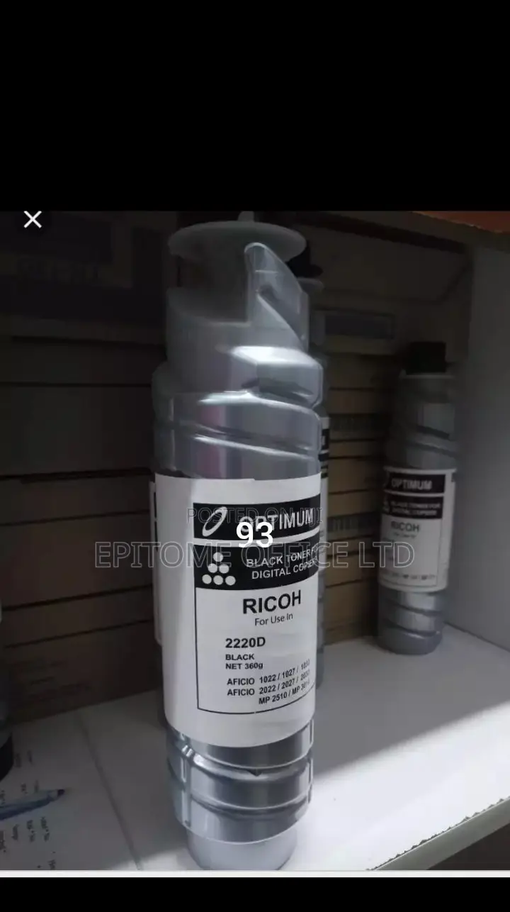 Black Ricoh Aficio Toners 2220d