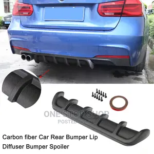 Rear Bumper Lup Diffuser Shark Fins