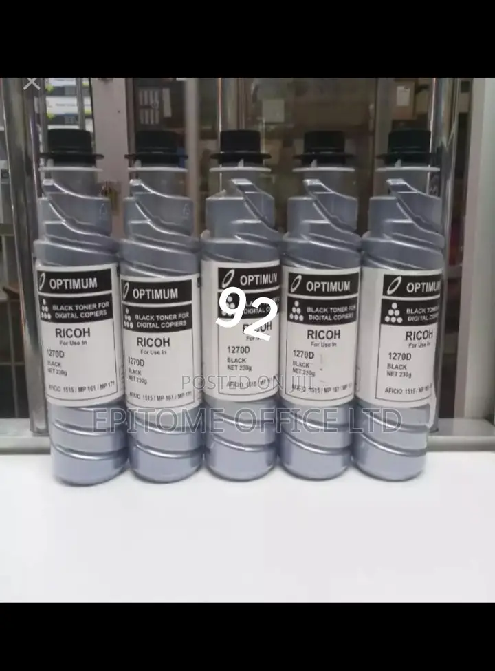 Black Ricoh Aficio Toners 1270s