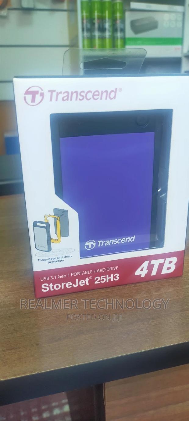 Transcend External Hard Drive 4TB - main view