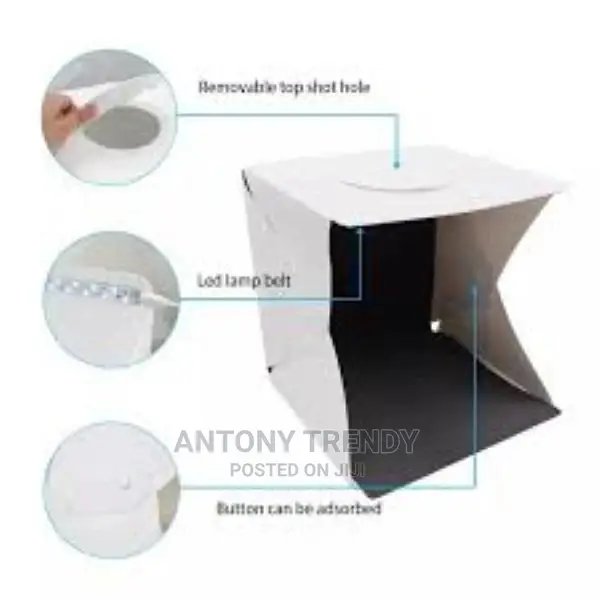 Amazing Folding Photography Light Box or Photo Studio With L