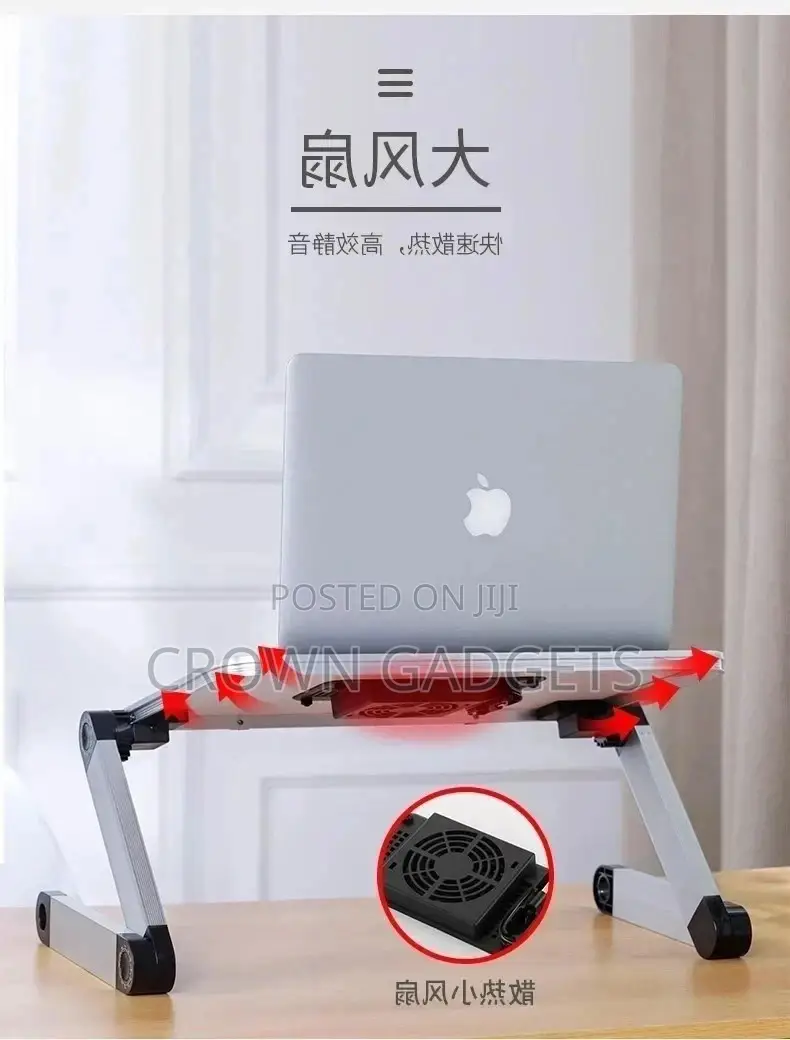 Multifunctional Laptop Table T8 Model With Mouse Pad