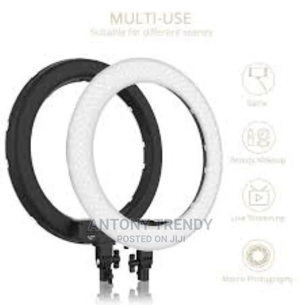 Fully Compatible RL-18 LED 18 Inch Ring Light Kit With Stand