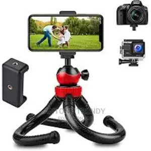 Gorilla Tripod | Mini Flexible Octopus Tripod | Free Mobile