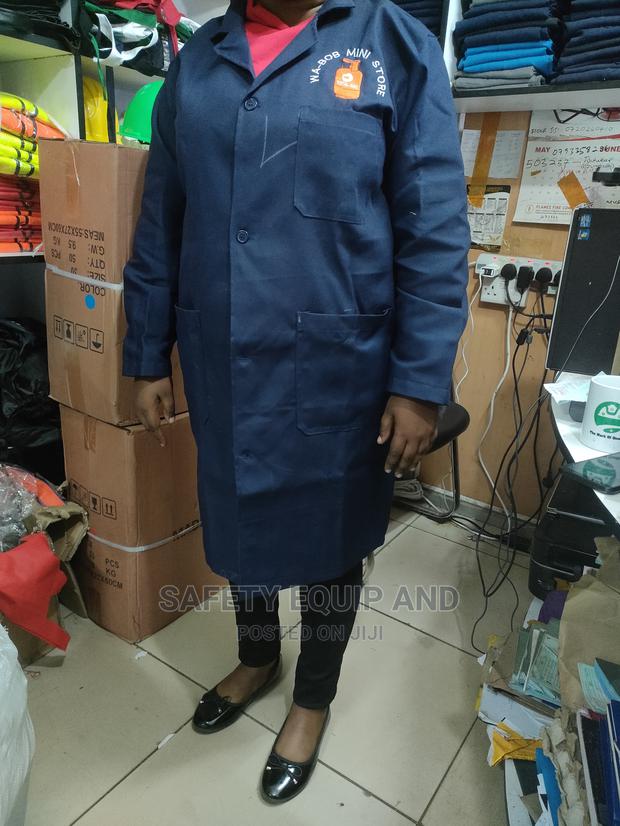 Dust Coats in Navy Blue - main view