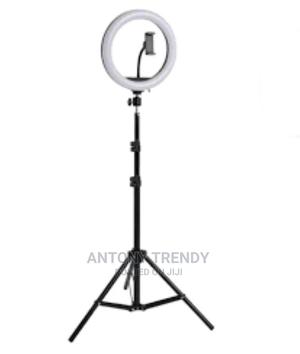 Pristine New 10-Inch Ring Light Tripod, Desktop LED Ring Lig - thumbnail 2