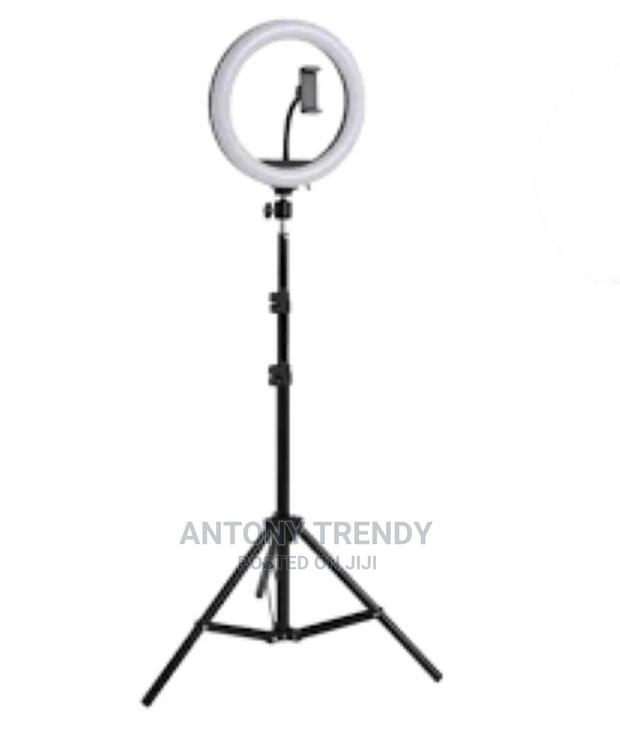 Pristine New 10-Inch Ring Light Tripod, Desktop LED Ring Lig - main view