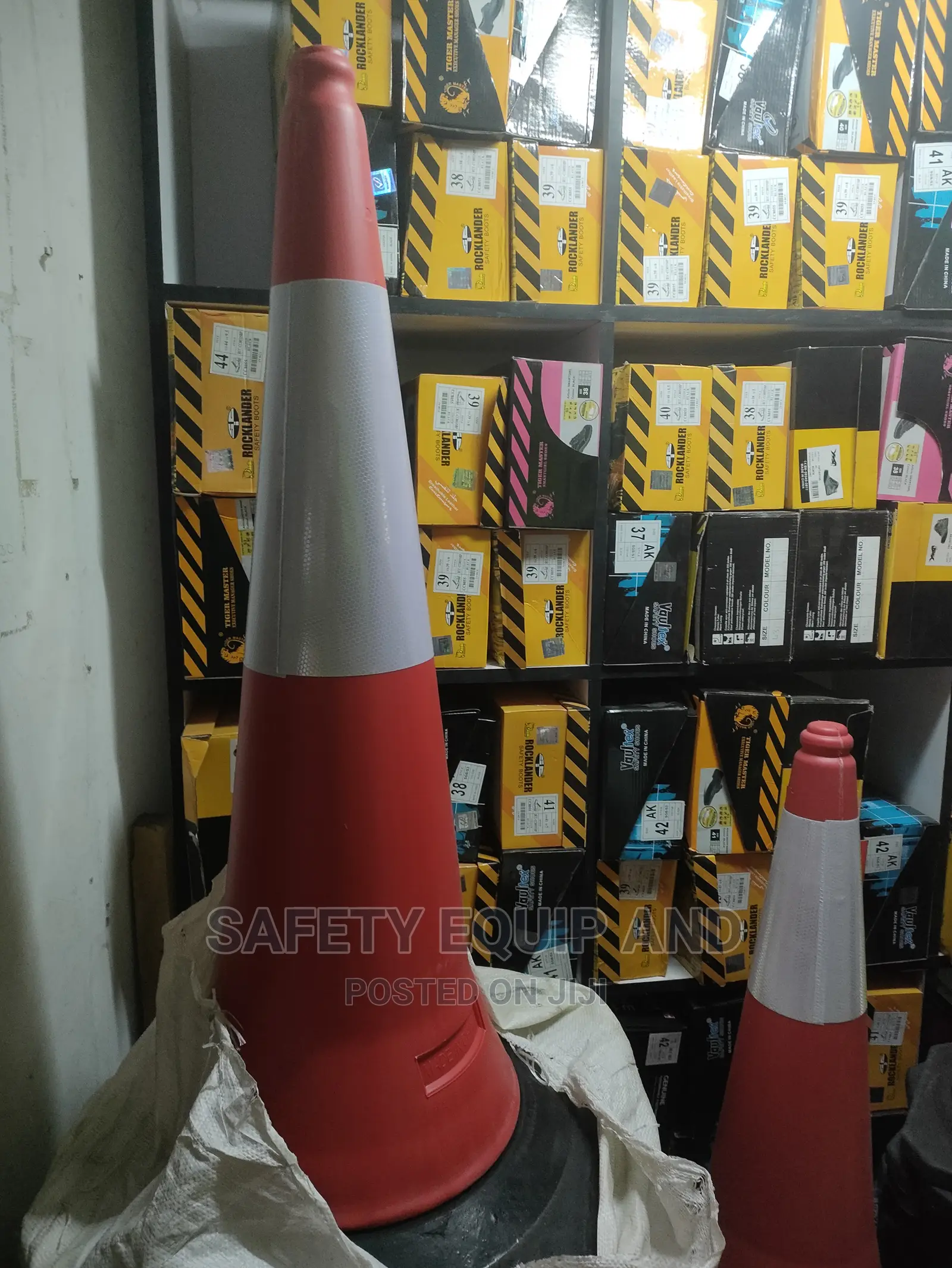 Safety Cones, 100cm, 70cm 50cm