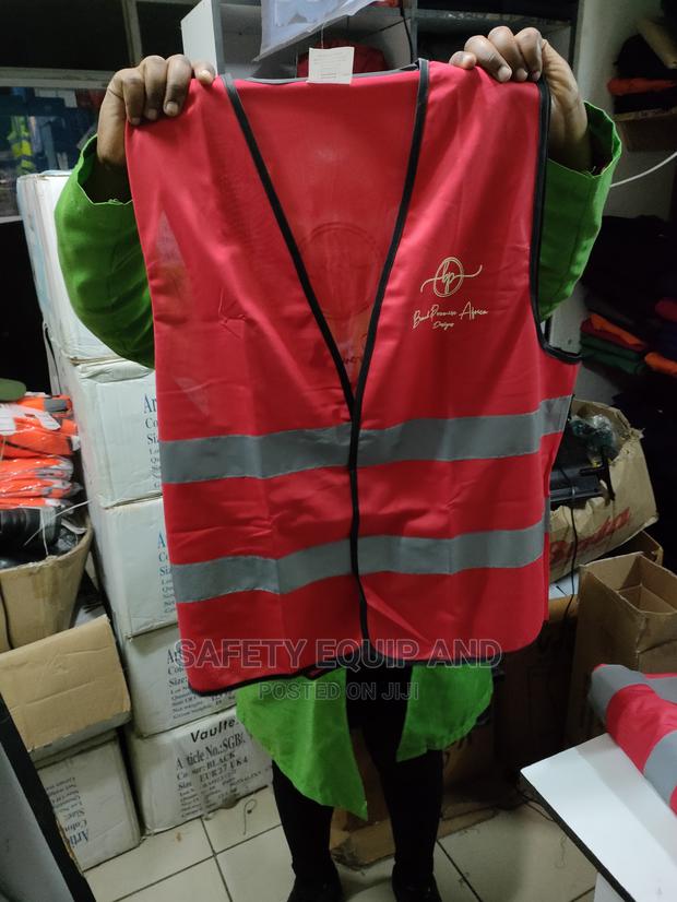 Red Reflective Vests And Jackets - main view