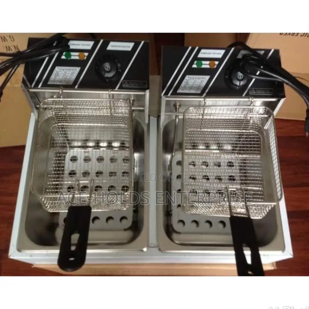 Brand New Nunix 6L+6L Electric Deep Fryer