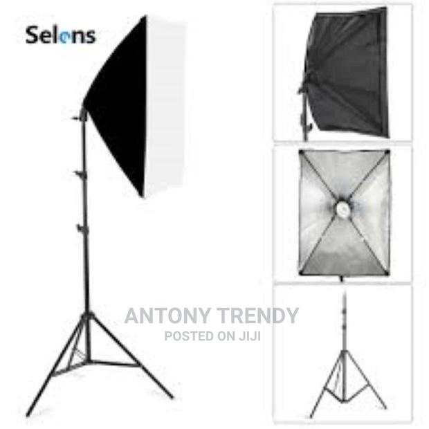 Best E27 Socket 5500K Continuous Lighting Soft Box With Adju - main view