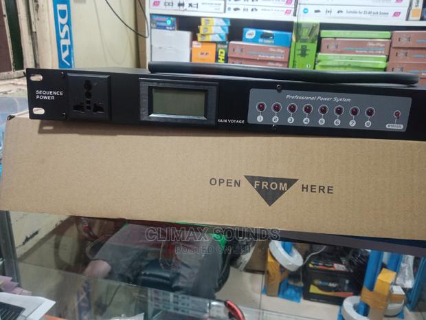 Power Squencer or Processor - main view