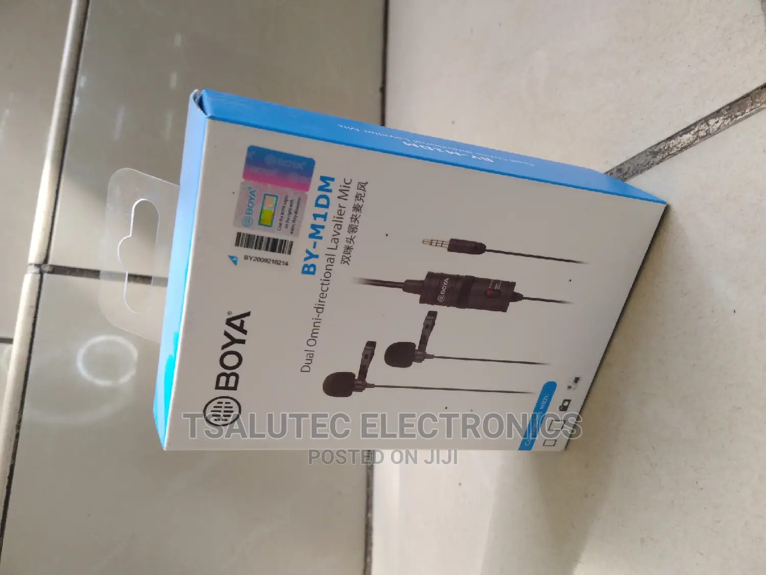 Boya Lavalier Doubled Microphone