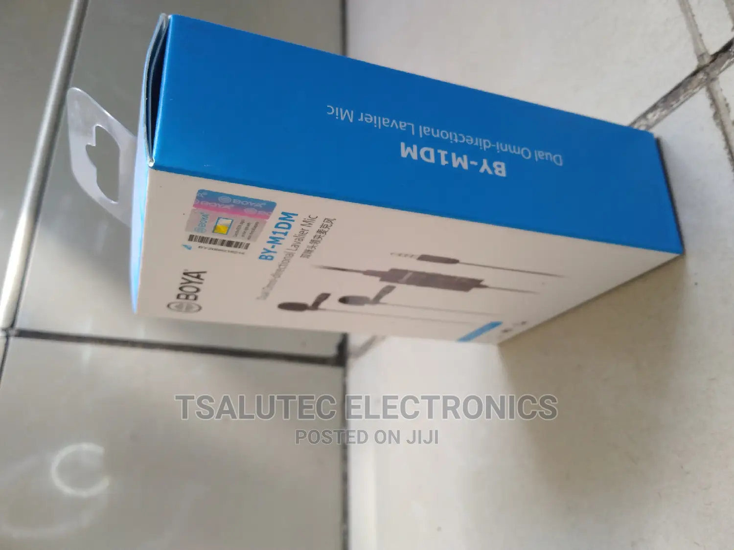Boya Lavalier Doubled Microphone