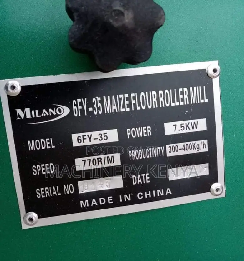 Maize Flour Roller Mill