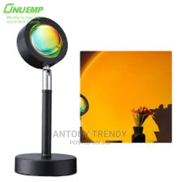 Amazing Sunset Projection Light Rainbow Projection Lamp Bedr