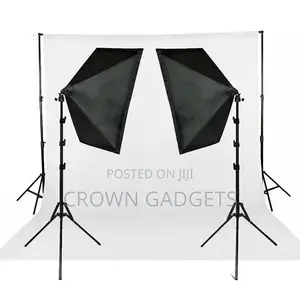 Photo Studio 50*70cm Softbox 100-240v Lighting Box E27