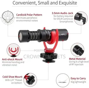 Boya BY-MM1 Universal Cardioid Microphone for Confrences