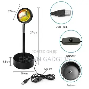 Sunset Projection Led Light for Bedroom Gifts