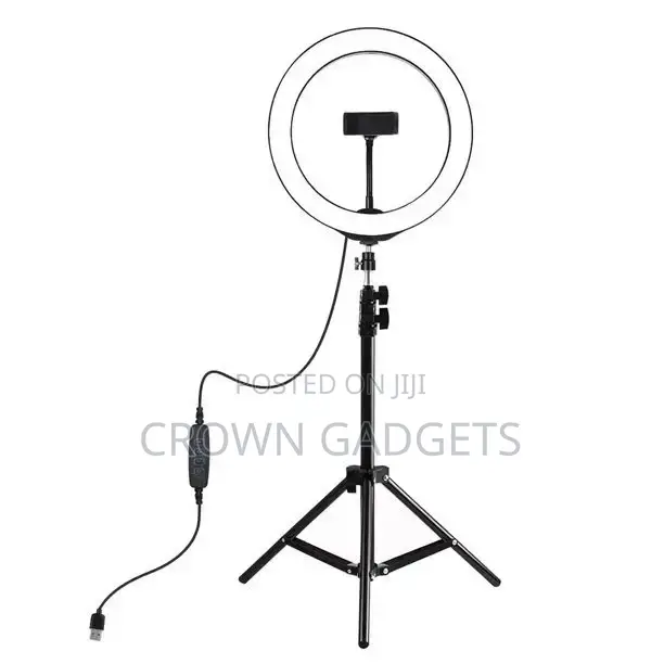 New 10 Inch LED Ring Light With Tripod Stand