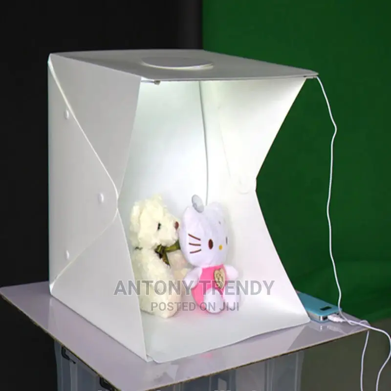 30cm Medium Size Portable Folding With 1 Led Strips Lightbox