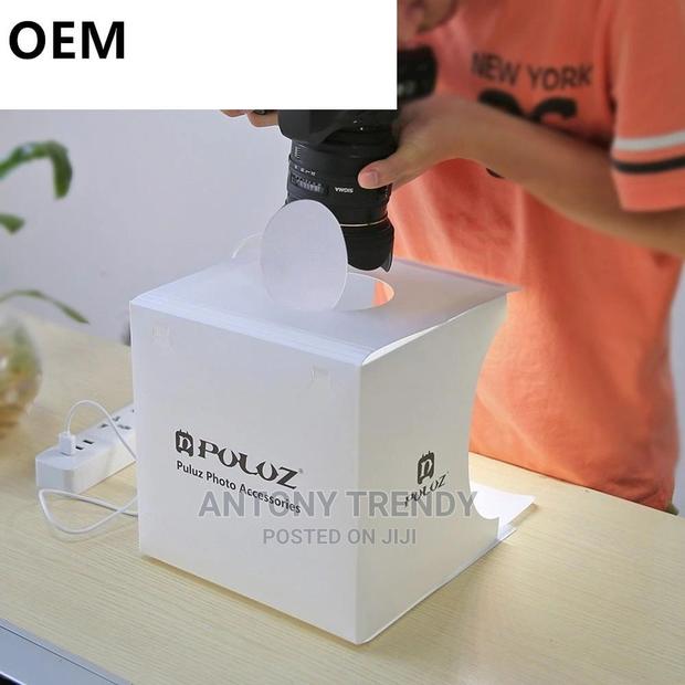 Mini Foldable Studio Lighting Square Soft Box With LED Ligh - main view