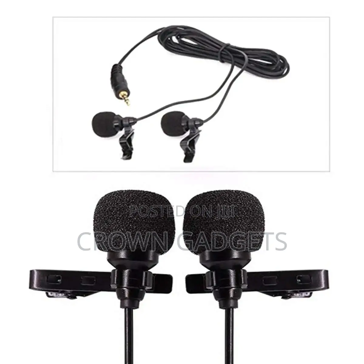 Boya BY-M1DM Dual Omni-Directional Lavalier Microphone