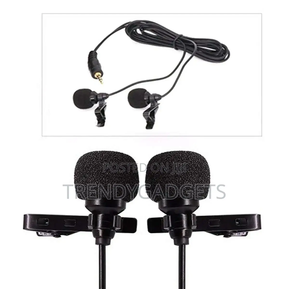 Boya BY-M1DM Dual Omni-Directional Lavalier Microphone