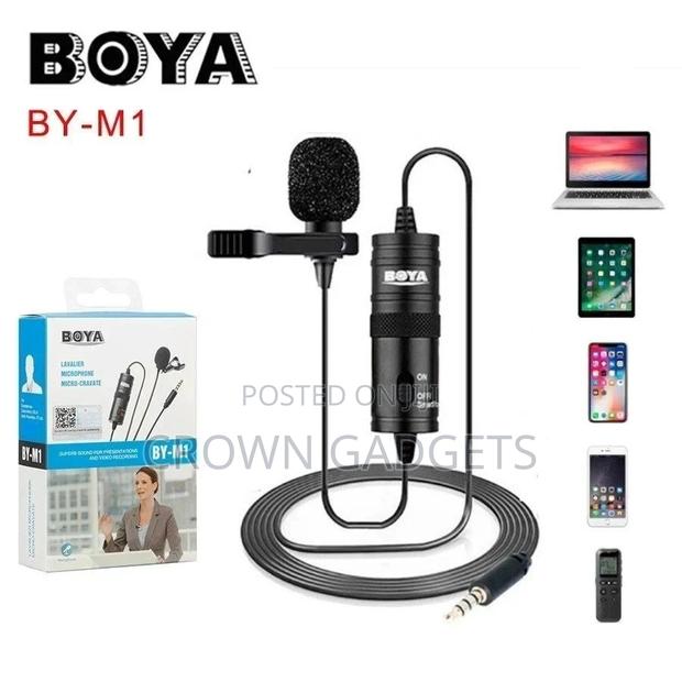 Boya By-M1 Omni Directional Lavalier Microphone - main view