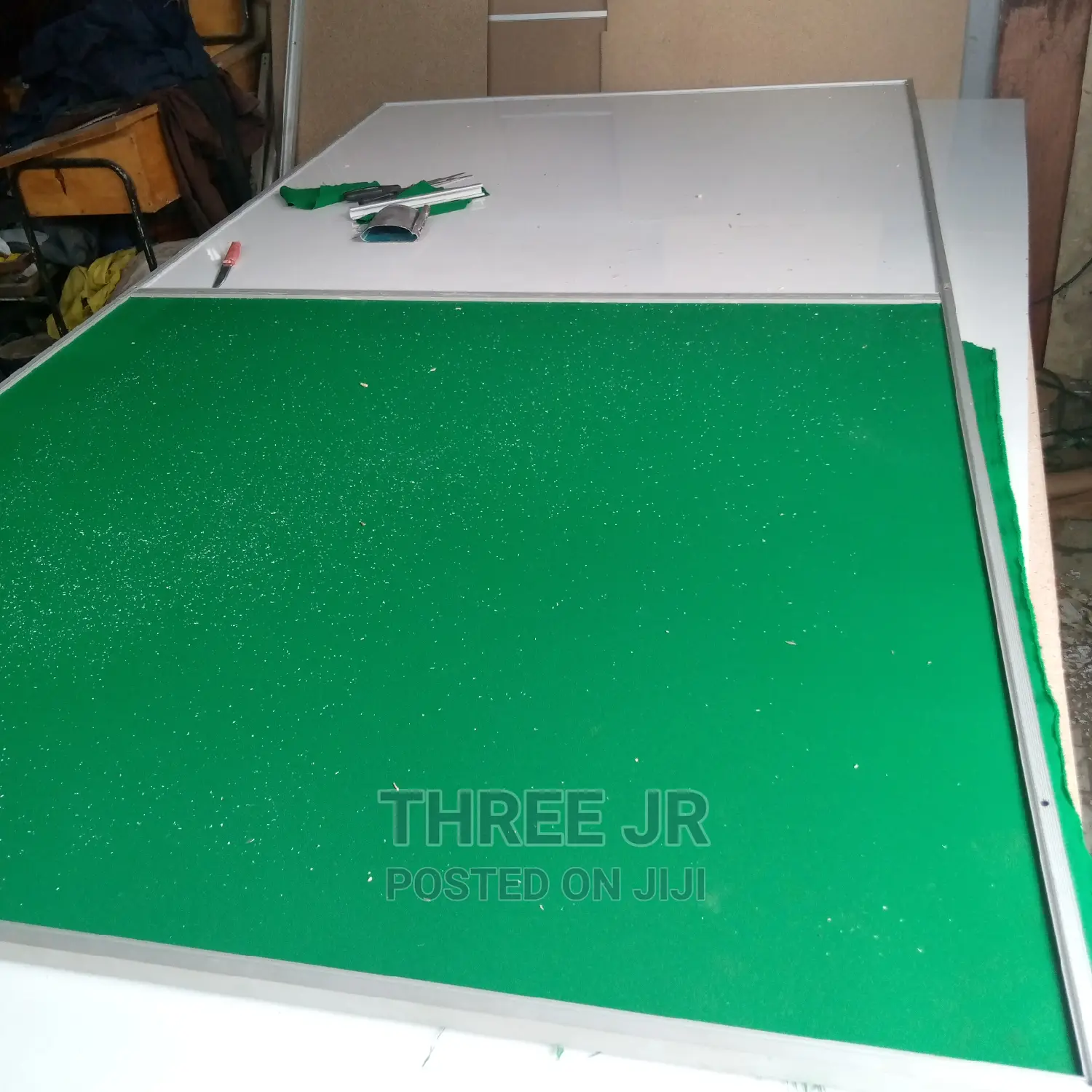Co-Joined Whiteboard/Noticeboard Available Place Orders.8x4f