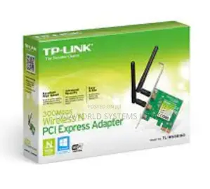 Tp-Link N300 Pcie (TL-WN881ND),Wireless Network Adapter