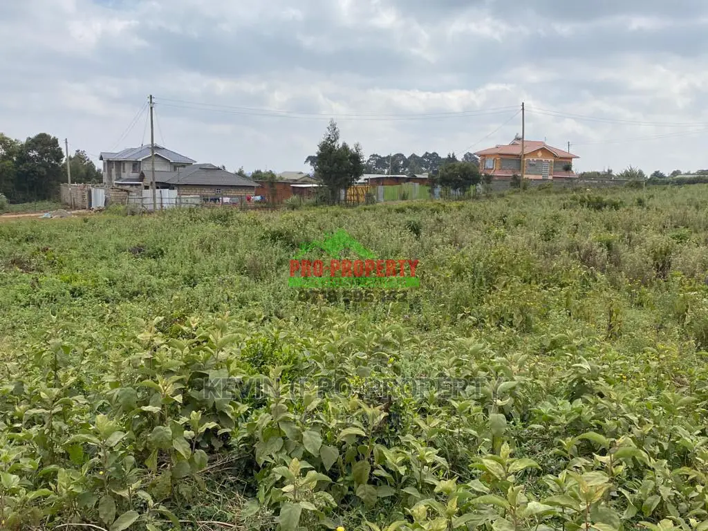 Prime Plot for Sale in Limuru, Kamirithu.