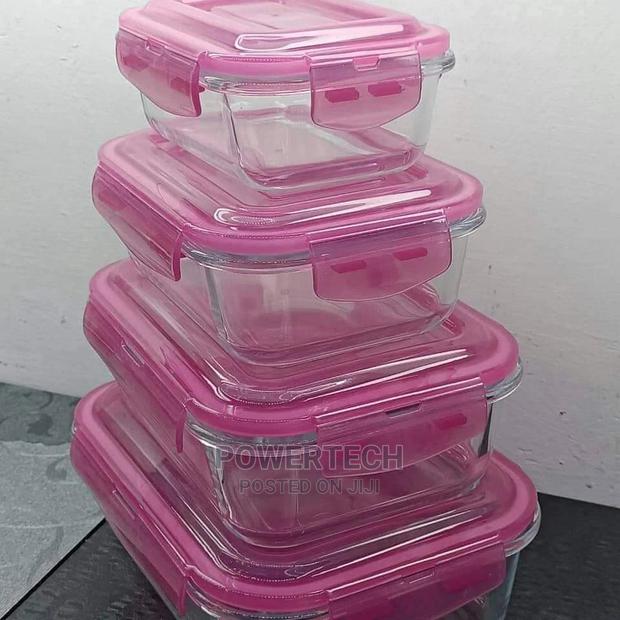 Beautiful Glass Storage Container