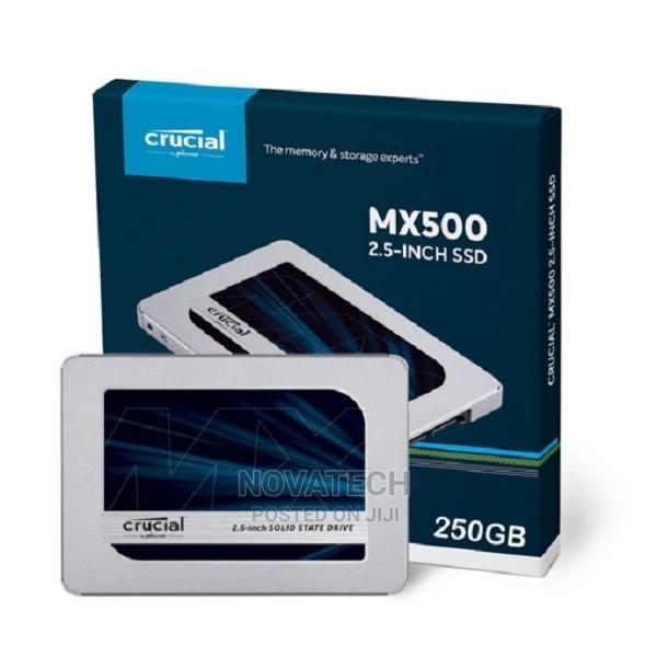 Crucial MX500 2.5" SATA 7mm (With 9.5mm Adapter) SSD 250GB