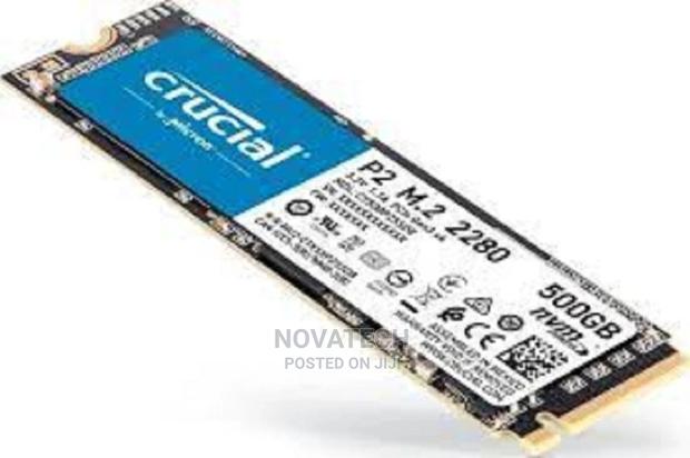 Crucial P2 3D Nand Nvme Pcie M.2 2280 Ssd - 500gb