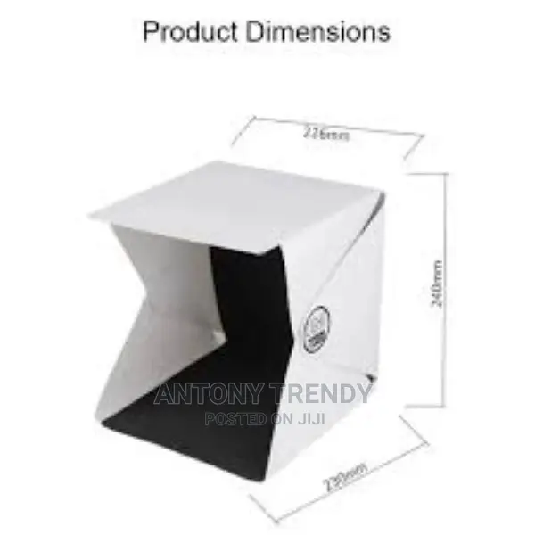 Very Affordable Foldable Lightbox 23 Cm Portable Light Room