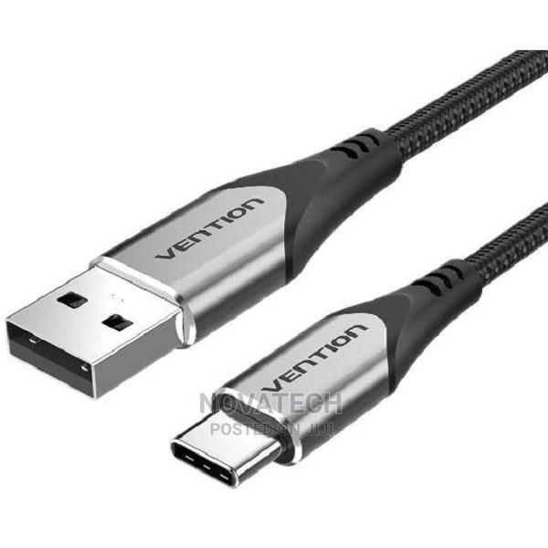 Vention Usb-C to USB 2.0-A Cable 1M Gray Aluminum Alloy Type - main view