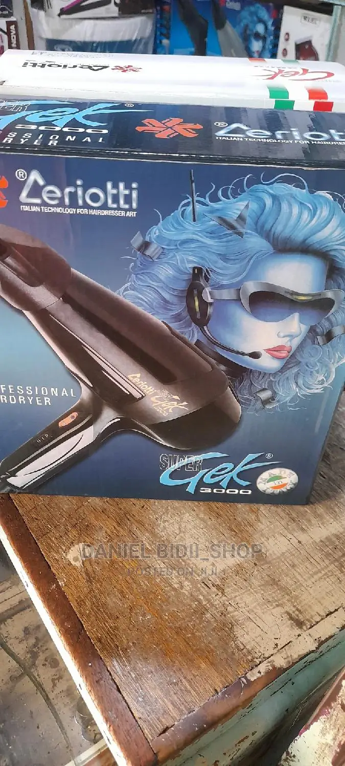 Italy Zeriotti Gek 3000w Blowdry/ Hairdryer