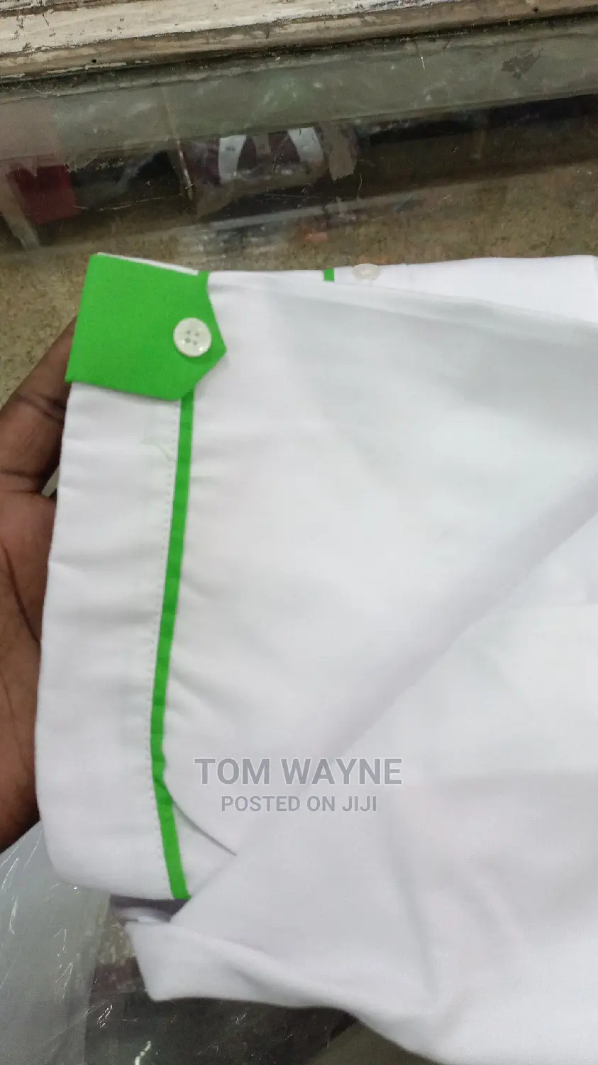 Staff Shirts Uniform With Coloured Collars