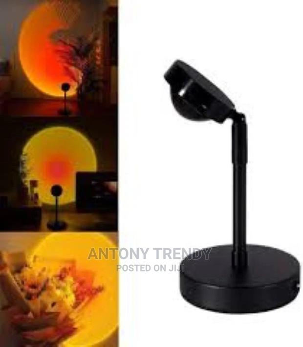 Upgrade Rainbow Sunset Projector Lamp Atmosphere Light Home - main view
