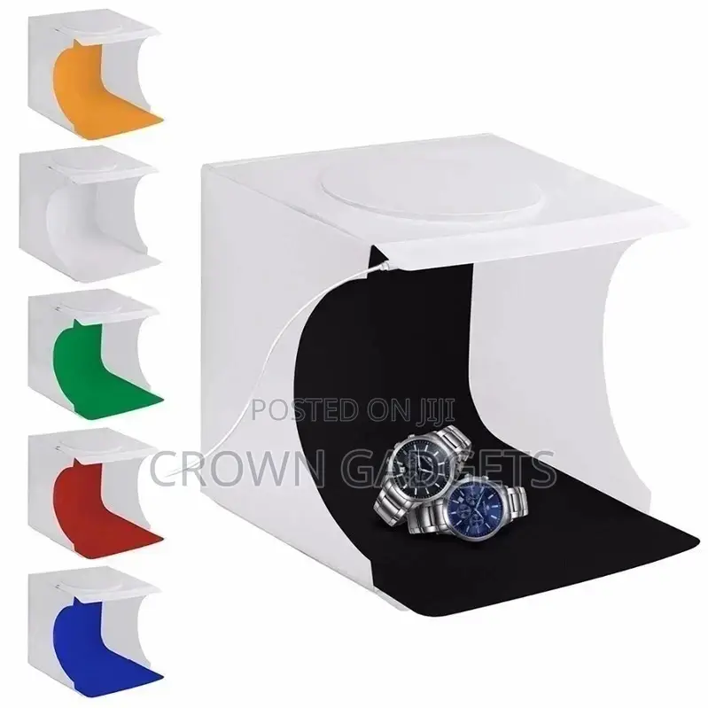 White Photo Studio Lighting Cube Tent Kit 40 X 40CM