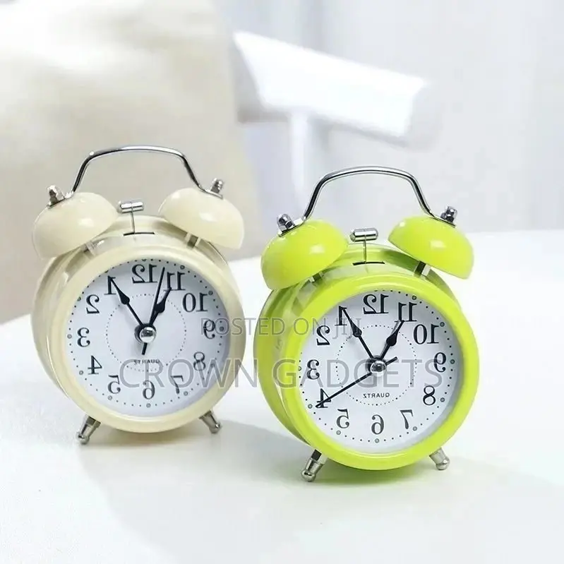 Twin Bell Alarm Clock (One Piece)