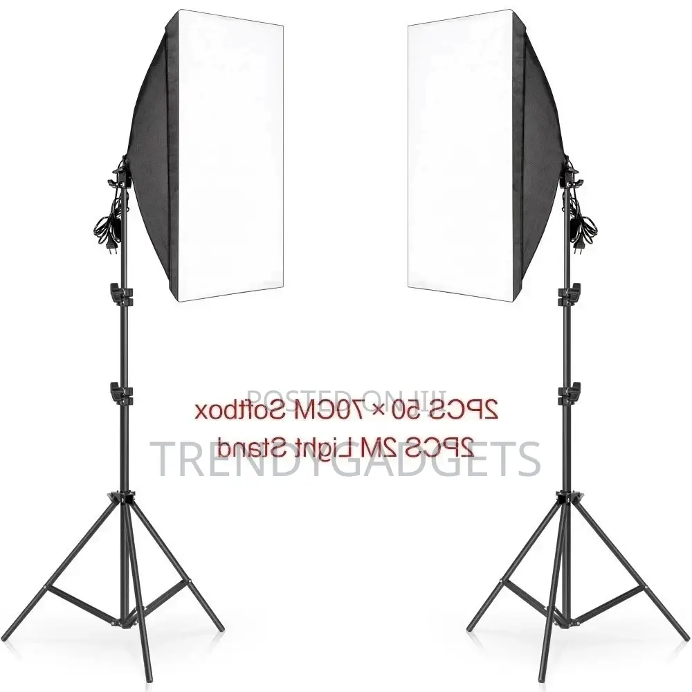 Photo Video Studio Lighting Kit 4-Socket E27 for Media