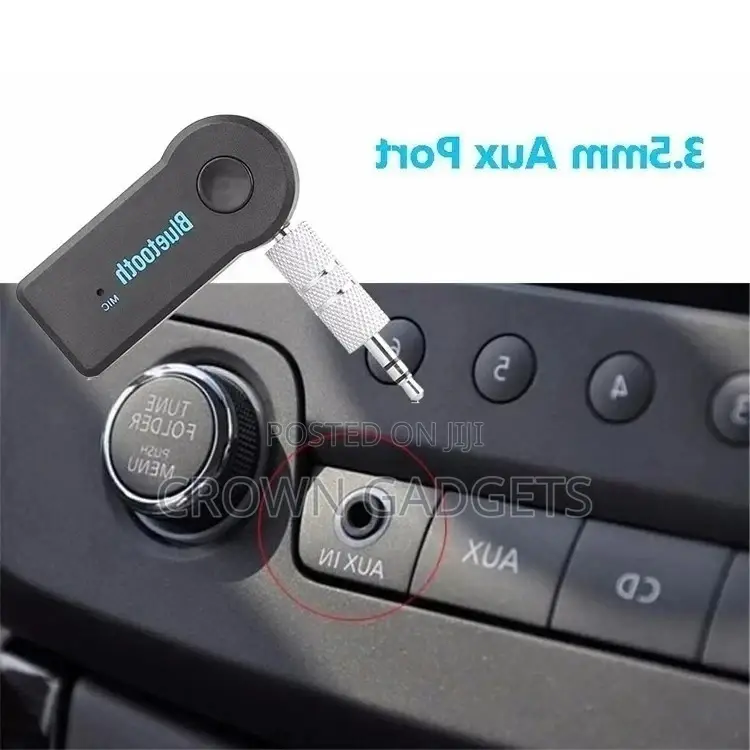 Car Wireless Bluetooth Aux Audio Receiver Hand Free