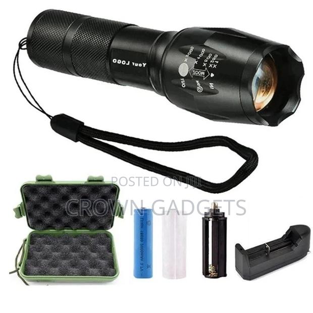 Waterproof Zoomable LED Xml T6 Flashlight Advanced - main view