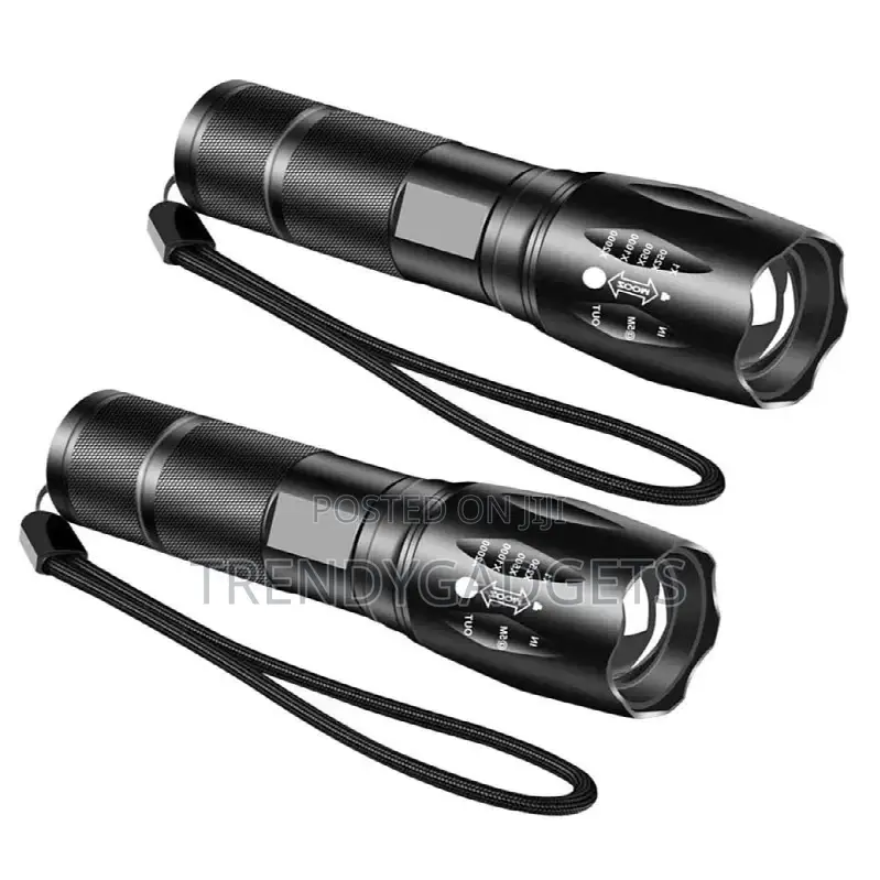 Waterproof Zoomable LED Xml T6 Flashlight Advanced