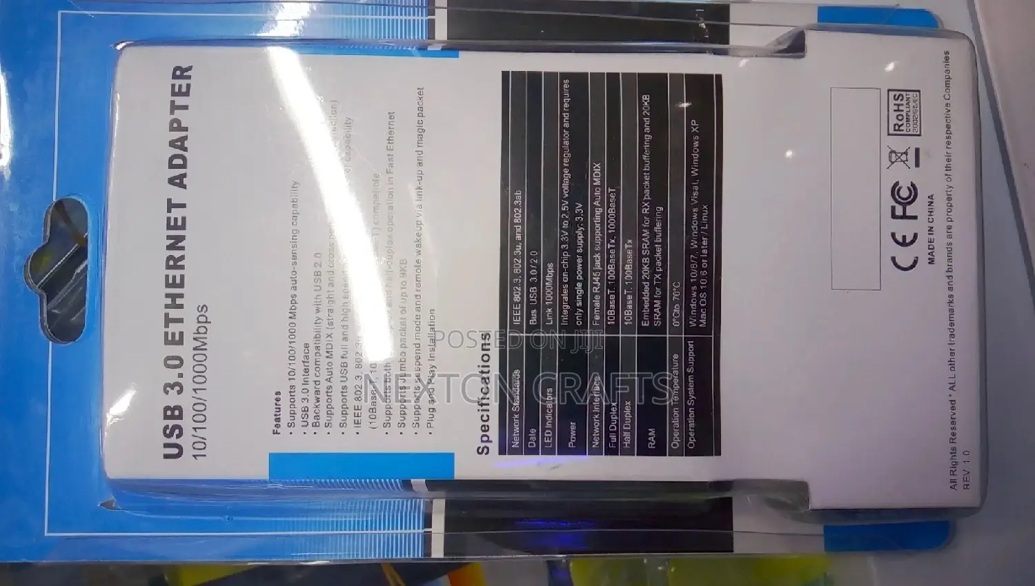 USB 3.0 Ethernet Adapter