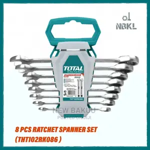 Total Ratchet Spanner Set 8 Pcs (Tht102rk086)