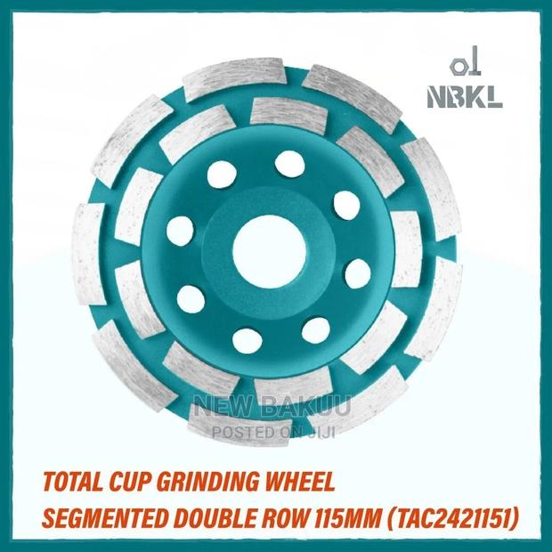 TOTAL Double Row Cup Grinding Wheel 115mm (TAC2421151)
