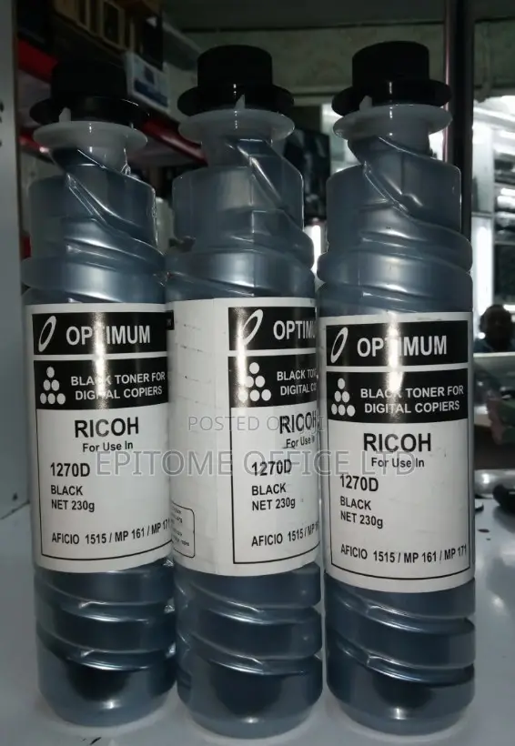 1270D Ricoh Aficio Black Toners